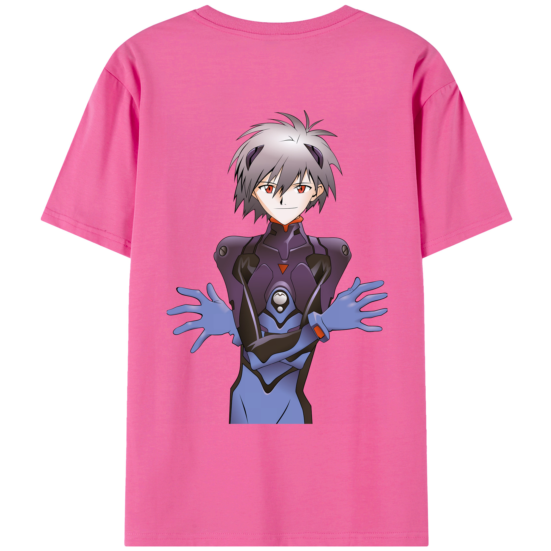 （画像用） EVA 新世紀エヴァンゲリオン レディース半袖Tシャツ(バックプリント)